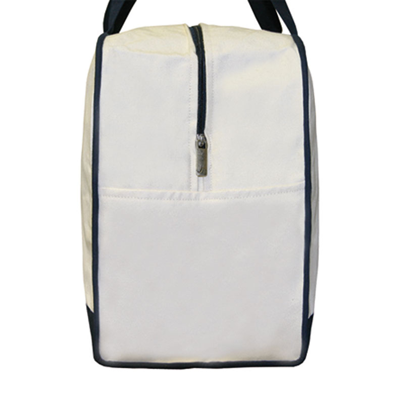 cotton shopping bag with zipper 