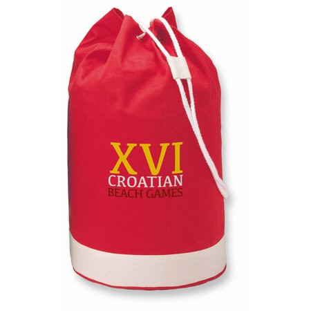 cotton duffle boat bag 