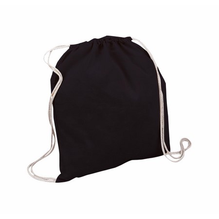 color cotton drawstring tote bag